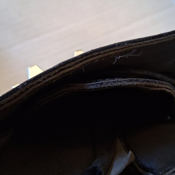 she & in spike rivet black boots size 9.5 - Picture 4 of 5